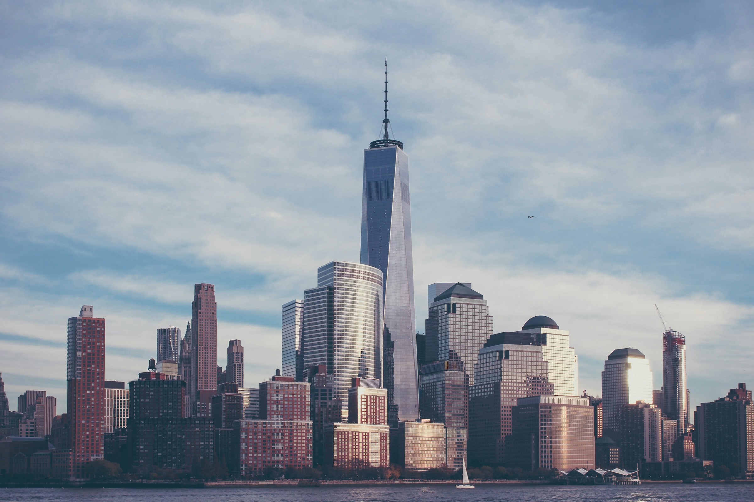 One World Trade Center in daylight